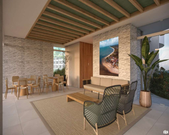 Imagem Apartamento com 2 Quartos à Venda,  em Muro Alto - Ipojuca