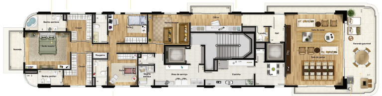Imagem Apartamento com 4 Quartos à Venda, 274 m² em Vila Olímpia - São Paulo