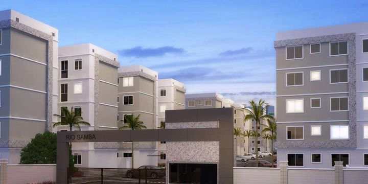 Apartamento com 2 Quartos à Venda, 43 m² em Campo Grande - Rio De Janeiro