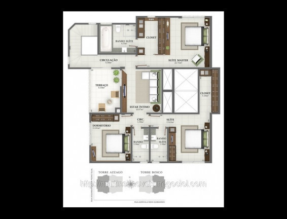 Imagem Apartamento com 3 Quartos à Venda, Locação ou Temporada, em Comerciário - Criciúma Imagem Apartamento com 3 Quartos à Venda, Locação ou Temporada, em Comerciário - Criciúma