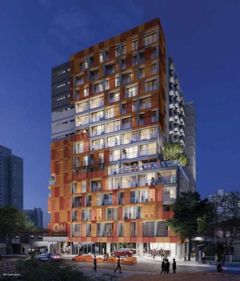 Apartamento com 1 Quarto para Alugar, 22 m²em Indianópolis - São Paulo