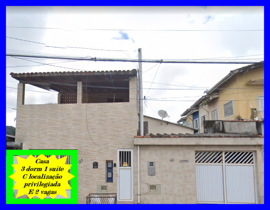 Casa com 3 Quartos à Venda, 106 m² em Sítio do Campo - Praia Grande