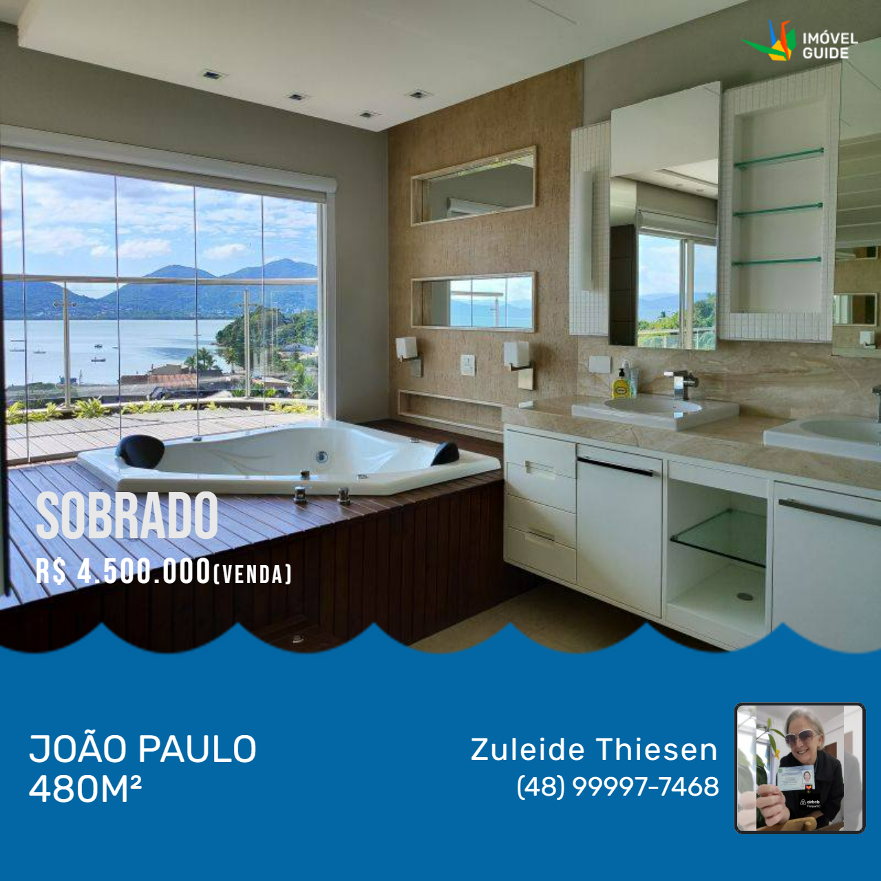 Imagem Sobrado com 5 Quartos à Venda, 480 m² em João Paulo - Florianópolis