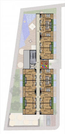 Imagem Apartamento com 1 Quarto à Venda, 25 m² em Cupe - Ipojuca