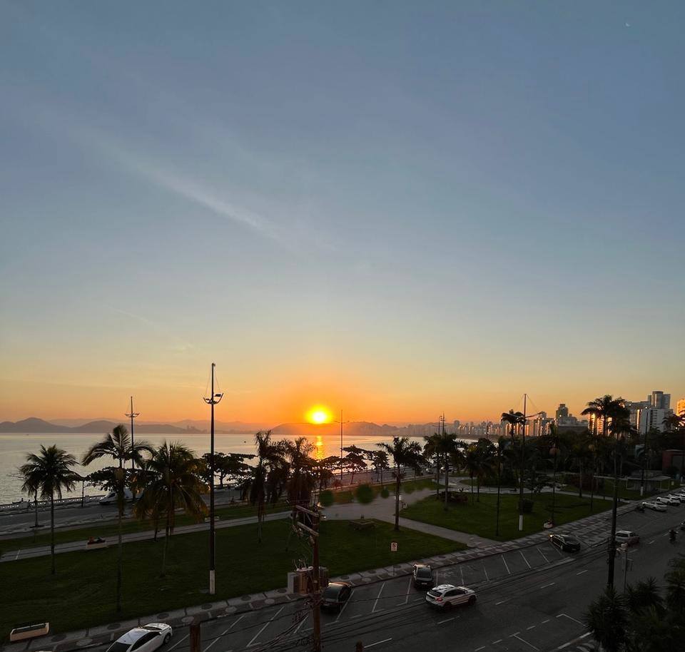 Apartamento com 1 Quarto para Alugar, 60 m²em Ponta da Praia - Santos