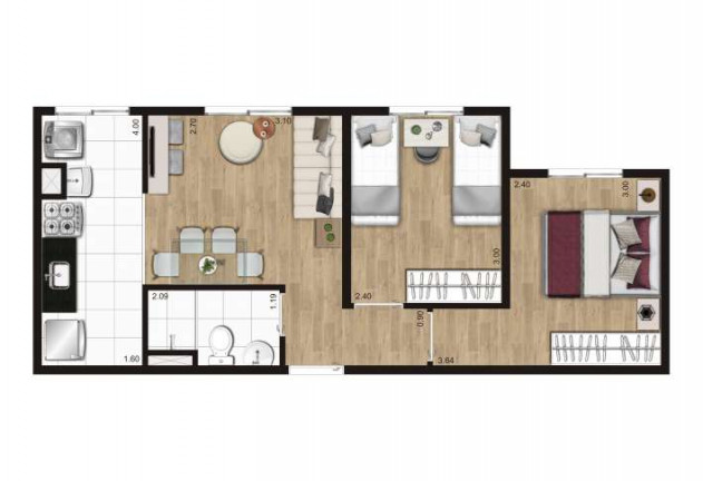 Imagem Apartamento com 2 Quartos à Venda, 40 m² em Jardim Santo Antônio - São Paulo Imagem Apartamento com 2 Quartos à Venda, 40 m² em Jardim Santo Antônio - São Paulo
