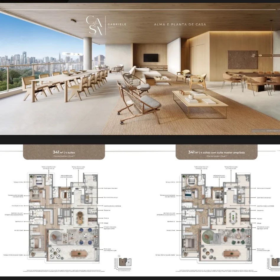 Imagem Apartamento com 4 Quartos à Venda, 341 m²em Campo Belo - São Paulo