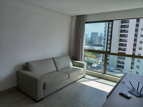 Imagem Flat com 1 Quarto para Alugar, 28 m² em Boa Viagem - Recife Imagem Flat com 1 Quarto para Alugar, 28 m² em Boa Viagem - Recife