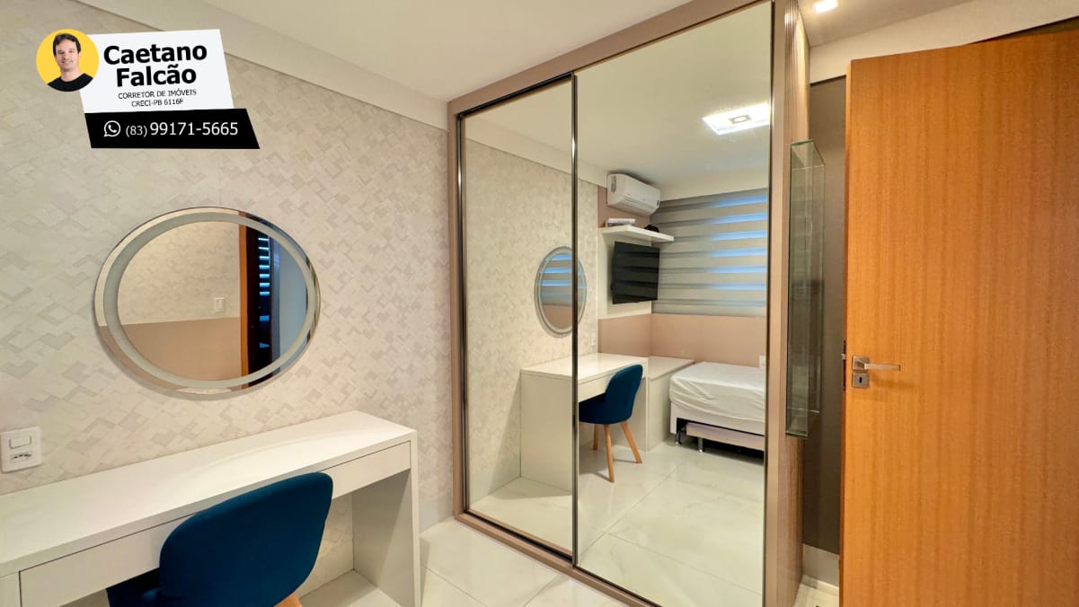 Imagem Apartamento com 3 Quartos à Venda, 160 m²em Bessa - João Pessoa
