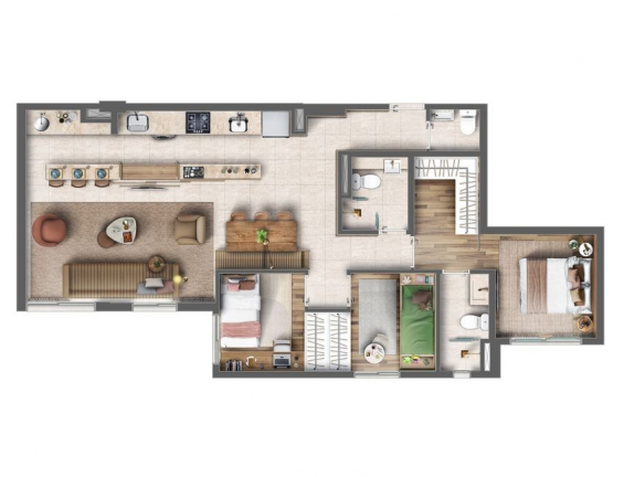 Imagem Apartamento com 2 Quartos à Venda, 116 m² em Vila Mariana - São Paulo