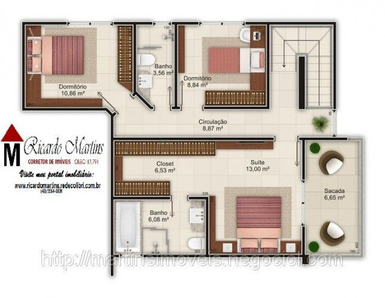 Imagem Apartamento com 3 Quartos à Venda, 182 m² em Centro - Criciúma