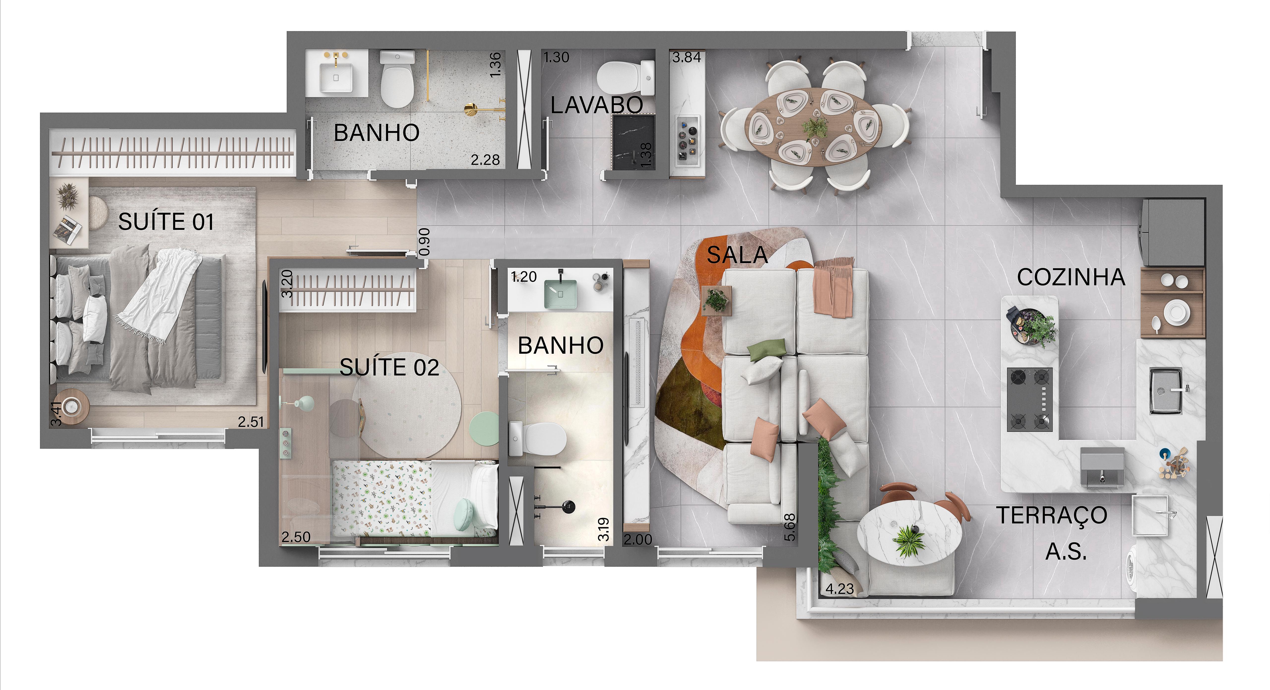 Imagem Apartamento com 2 Quartos à Venda, 57 m² em Nova Aldeinha/Aldeia - Barueri Imagem Apartamento com 2 Quartos à Venda, 57 m² em Nova Aldeinha/Aldeia - Barueri