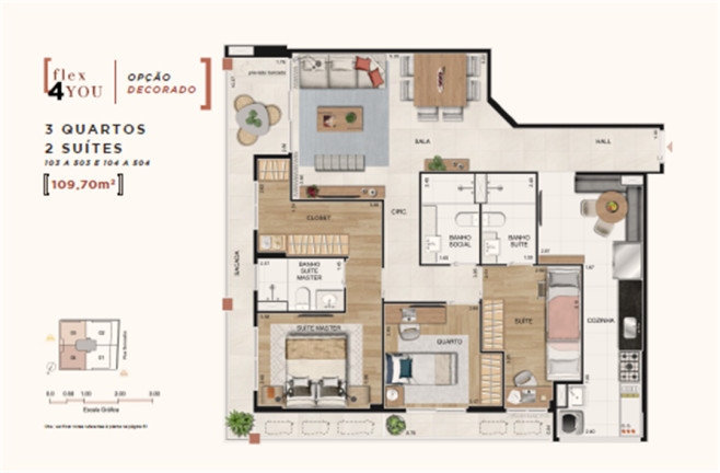 Imagem Apartamento com 4 Quartos à Venda, 128 m² em Botafogo - Rio de Janeiro