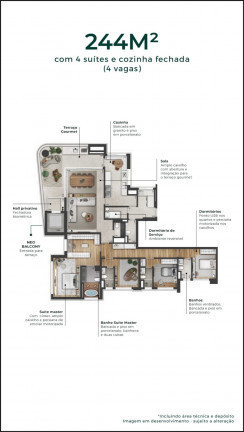 Imagem Apartamento com 3 Quartos à Venda, 175 m² em Green Valley Alphaville - Barueri Imagem Apartamento com 3 Quartos à Venda, 175 m² em Green Valley Alphaville - Barueri