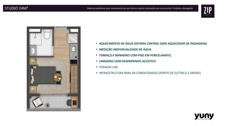 Imagem Apartamento à Venda, 24 m²em Vila Cordeiro - São Paulo Imagem Apartamento à Venda, 24 m²em Vila Cordeiro - São Paulo