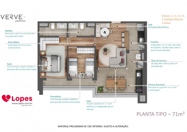 Imagem Apartamento com 2 Quartos à Venda, 71 m² em Pinheiros - São Paulo