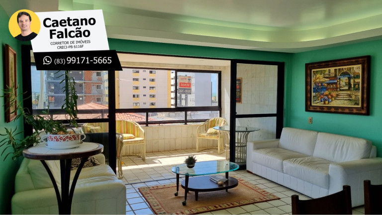 Imagem Apartamento com 4 Quartos à Venda, 215 m² em Jardim Oceania - João Pessoa