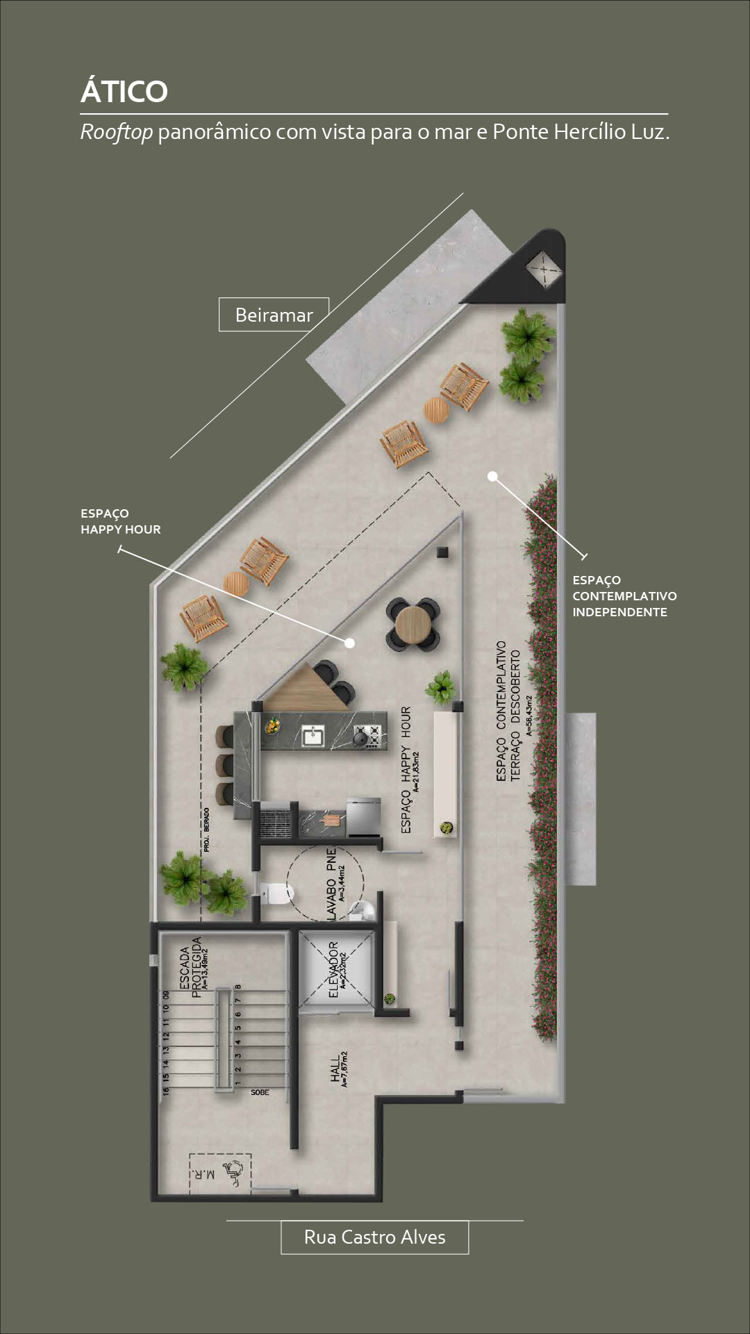 Imagem Apartamento com 2 Quartos à Venda, 77 m² em Balneário - Florianópolis Imagem Apartamento com 2 Quartos à Venda, 77 m² em Balneário - Florianópolis