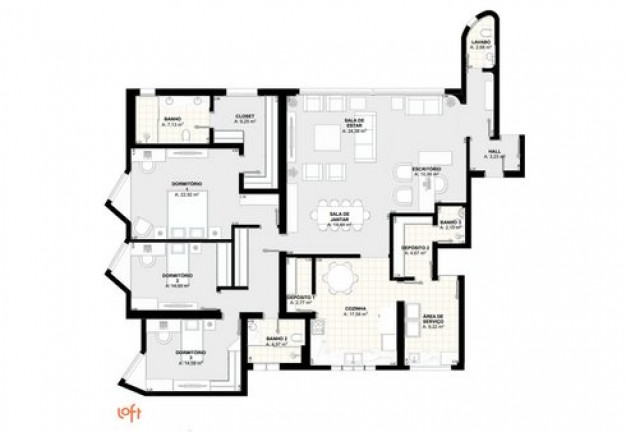 Imagem Apartamento com 3 Quartos à Venda, 201 m² em Vila Nova Conceição - São Paulo Imagem Apartamento com 3 Quartos à Venda, 201 m² em Vila Nova Conceição - São Paulo