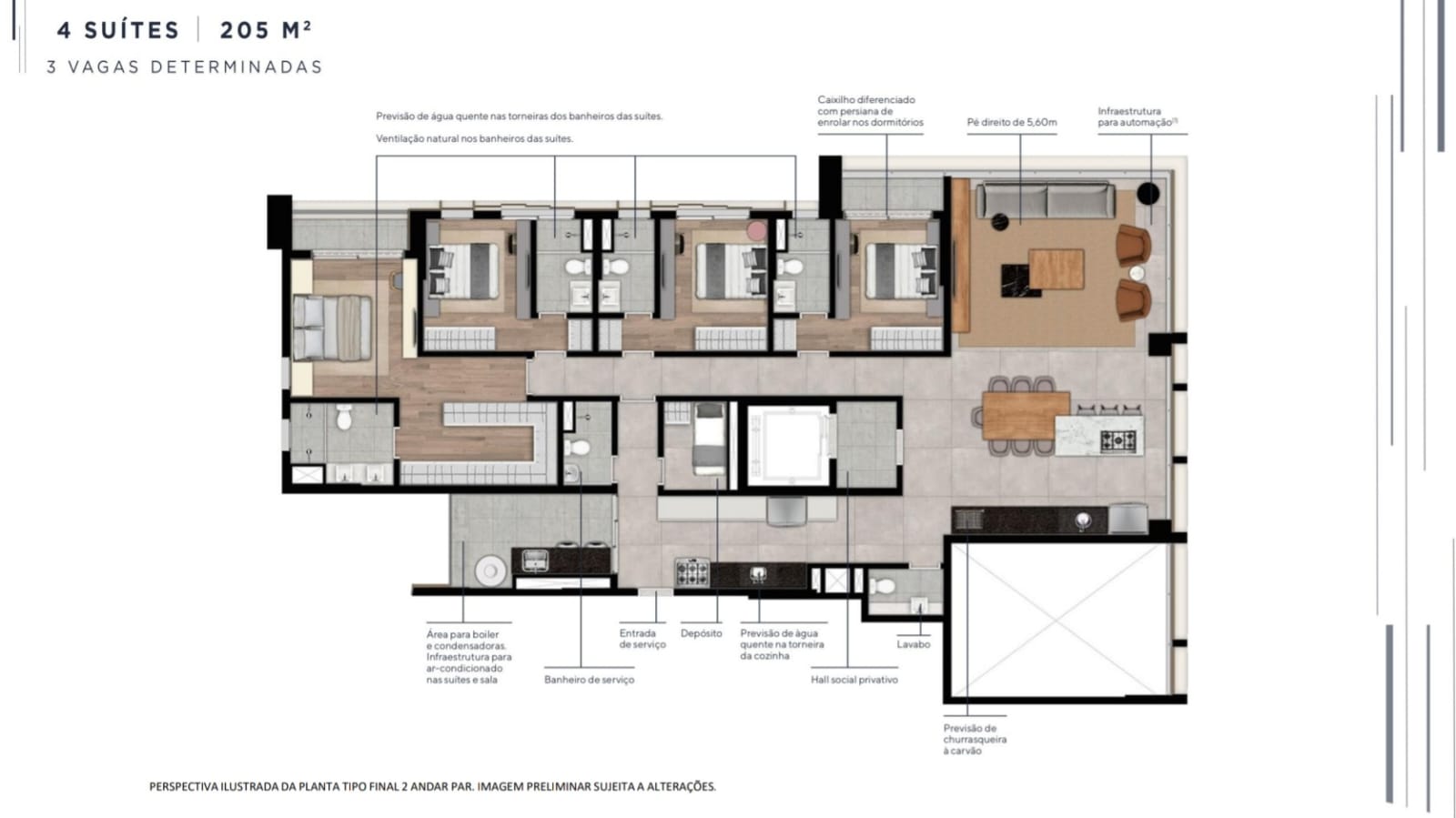 Imagem Apartamento com 4 Quartos à Venda, 205 m²em VILA MADALENA - São Paulo