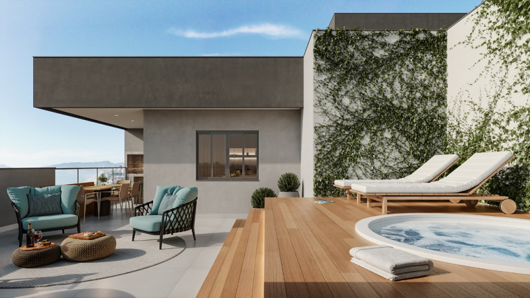 Imagem Cobertura com 3 Quartos à Venda, 127 m² em Praia das Palmeiras - Caraguatatuba