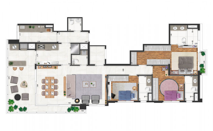 Imagem Apartamento com 3 Quartos à Venda, 135 m² em Água Branca - São Paulo