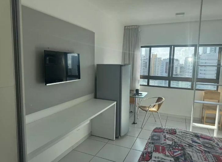 Kitnet com 1 Quarto para Alugar, 24 m² em Boa Viagem - Recife