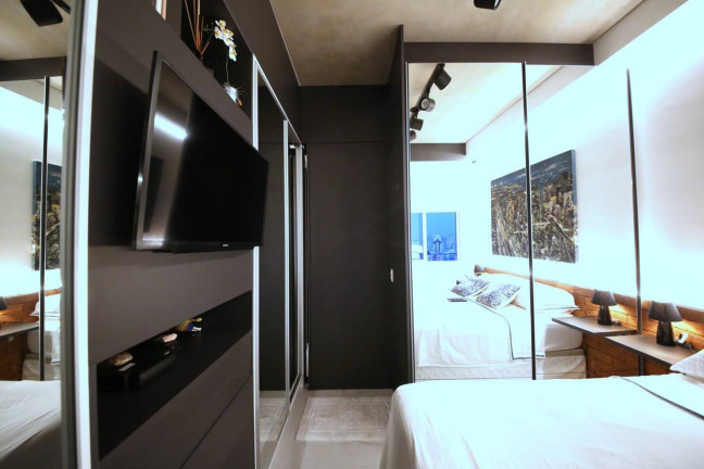 Imagem Apartamento com 1 Quarto para Alugar,  em Cidade Monções - São Paulo