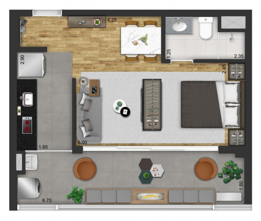 Imagem Apartamento à Venda, 40 m² em Vila Leopoldina - São Paulo