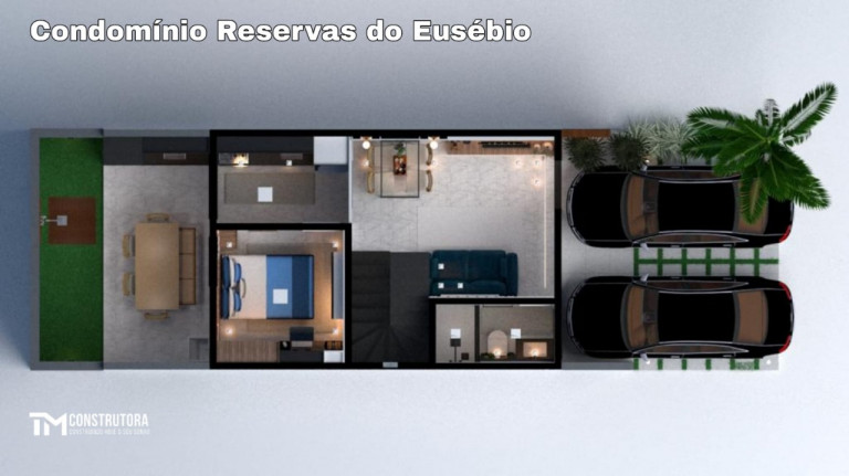 Imagem Casa de Condomínio com 3 Quartos à Venda, 92 m² em Coaçu - Eusébio