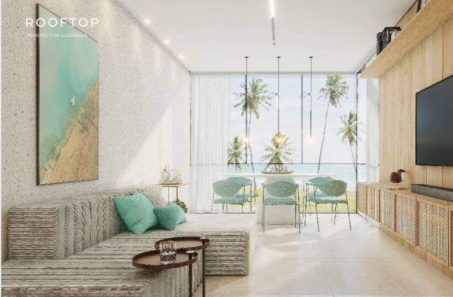 Imagem Flat com 1 Quarto à Venda, 31 m² em Muro Alto - Ipojuca