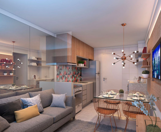Imagem Apartamento com 2 Quartos à Venda, 32 m² em Cambuci - São Paulo Imagem Apartamento com 2 Quartos à Venda, 32 m² em Cambuci - São Paulo