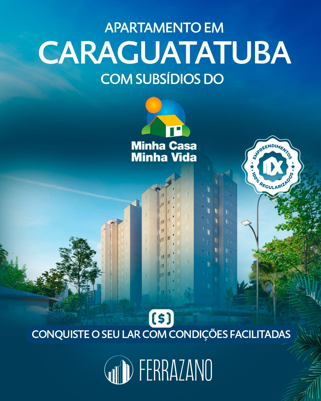 Apartamento com 2 Quartos à Venda, 50 m² em Jardim das Gaivotas - Caraguatatuba