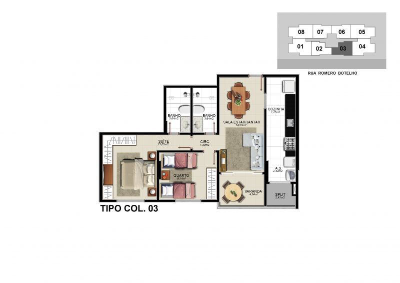 Imagem Apartamento com 3 Quartos à Venda, 97 m² em Praia da Costa - Vila Velha Imagem Apartamento com 3 Quartos à Venda, 97 m² em Praia da Costa - Vila Velha