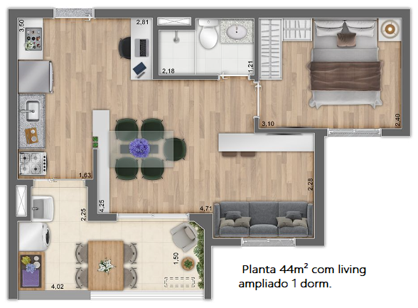 Imagem Apartamento com 2 Quartos à Venda, 44 m² em Vila Prudente - São Paulo Imagem Apartamento com 2 Quartos à Venda, 44 m² em Vila Prudente - São Paulo