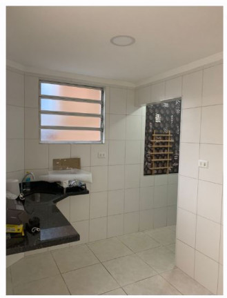 Imagem Apartamento com 1 Quarto para Alugar, 58 m² em José Menino - Santos