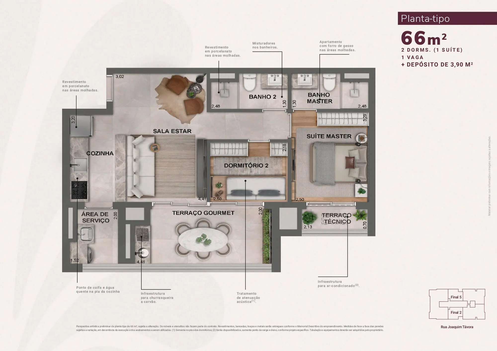 Imagem Apartamento com 2 Quartos à Venda, 66 m² em Vila Mariana - São Paulo