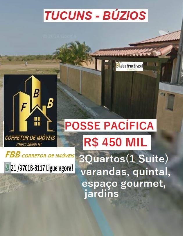 Imagem Casa com 3 Quartos à Venda, 150 m²em Capão - Armação dos Búzios