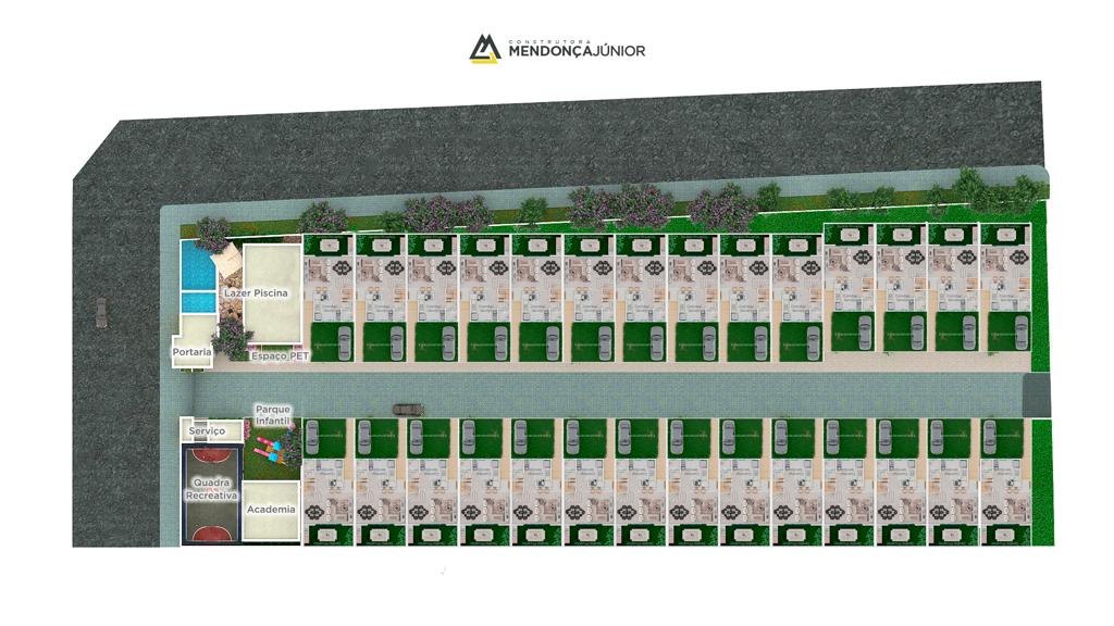 Imagem Casa de Condomínio com 3 Quartos à Venda, 91 m² em Neópolis - Natal