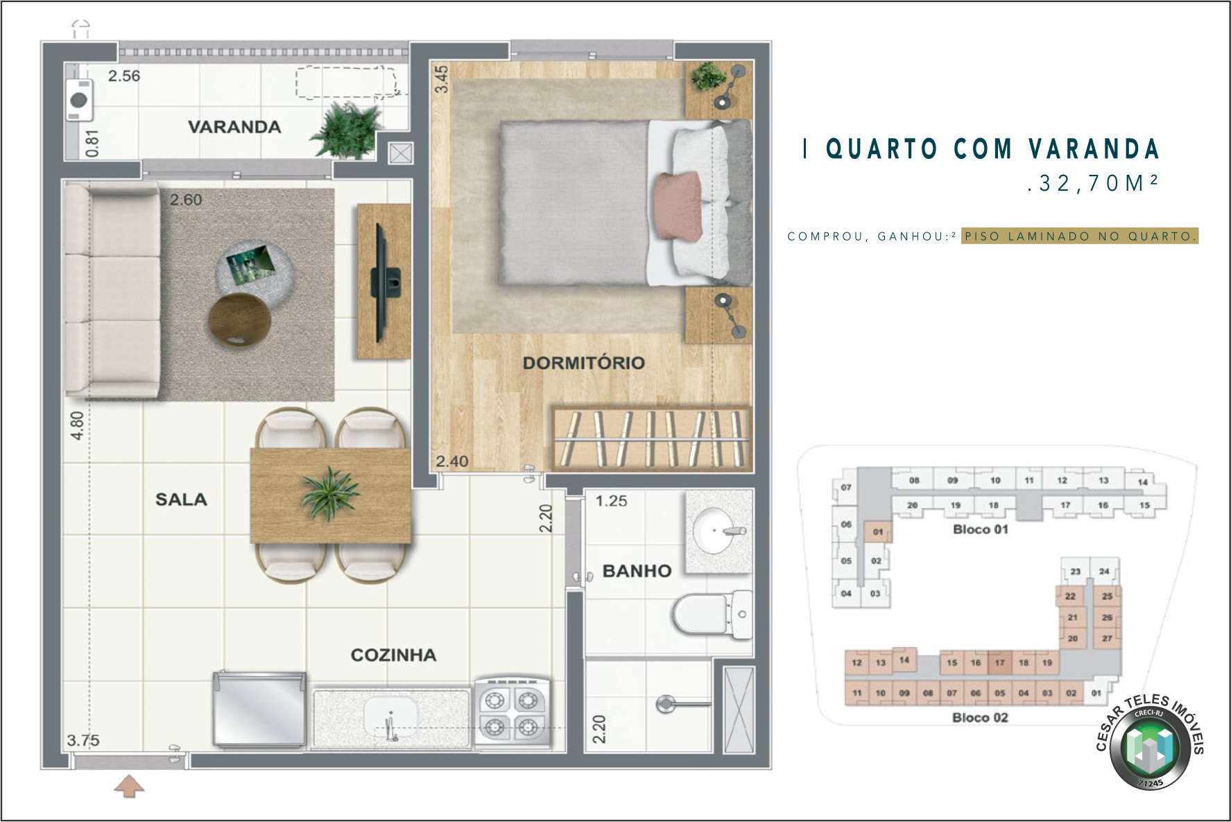 Imagem Apartamento com 1 Quarto à Venda, 32 m² em Centro - Niterói Imagem Apartamento com 1 Quarto à Venda, 32 m² em Centro - Niterói