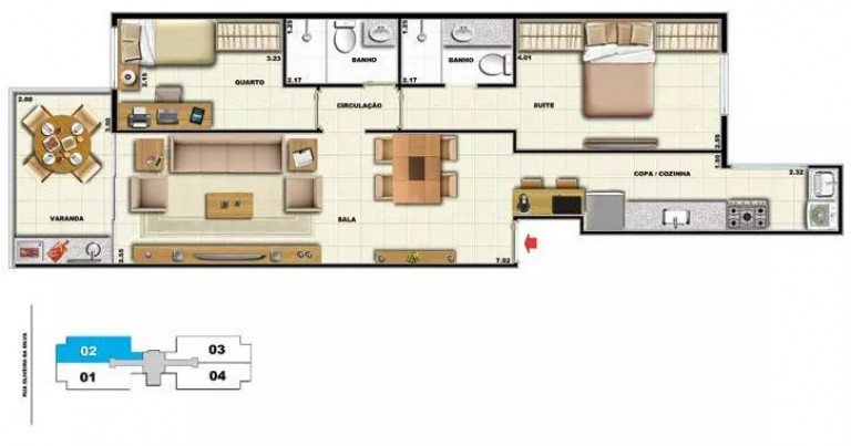 Imagem Apartamento com 2 Quartos à Venda,  em Tijuca - Rio de Janeiro