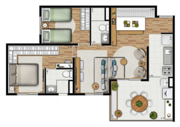 Imagem Apartamento com 3 Quartos à Venda, 68 m² em Jardim Vila Mariana - São Paulo Imagem Apartamento com 3 Quartos à Venda, 68 m² em Jardim Vila Mariana - São Paulo