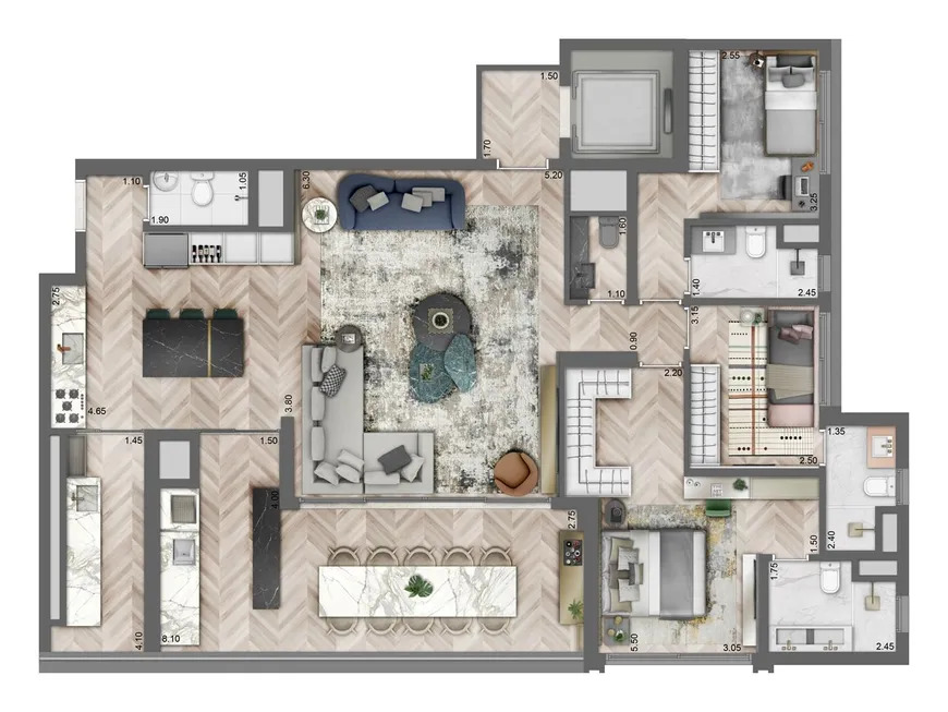 Imagem Apartamento com 3 Quartos à Venda, 158 m² em Vila Clementino - São Paulo Imagem Apartamento com 3 Quartos à Venda, 158 m² em Vila Clementino - São Paulo