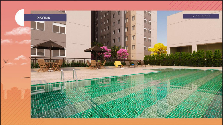 Apartamento com 2 Quartos à Venda, 38 m² em Jardim São Savério - São Paulo