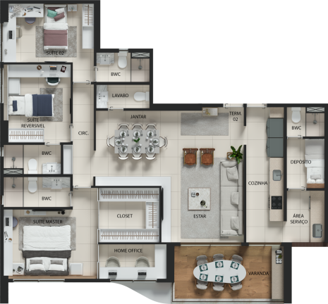 Imagem Apartamento com 4 Quartos à Venda, 131 m² em Boa Viagem - Recife Imagem Apartamento com 4 Quartos à Venda, 131 m² em Boa Viagem - Recife