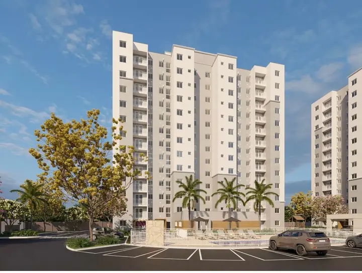 Apartamento com 2 Quartos à Venda, 49 m² em Parque Xerém - Duque de Caxias