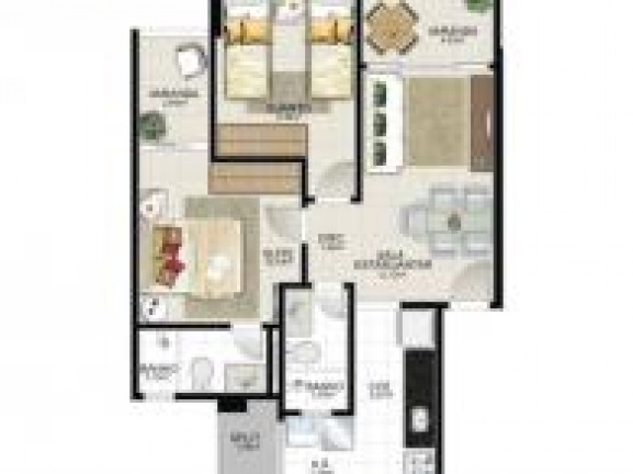 Apartamento com 2 Quartos à Venda, 68 m² em Praia da Costa - Vila Velha