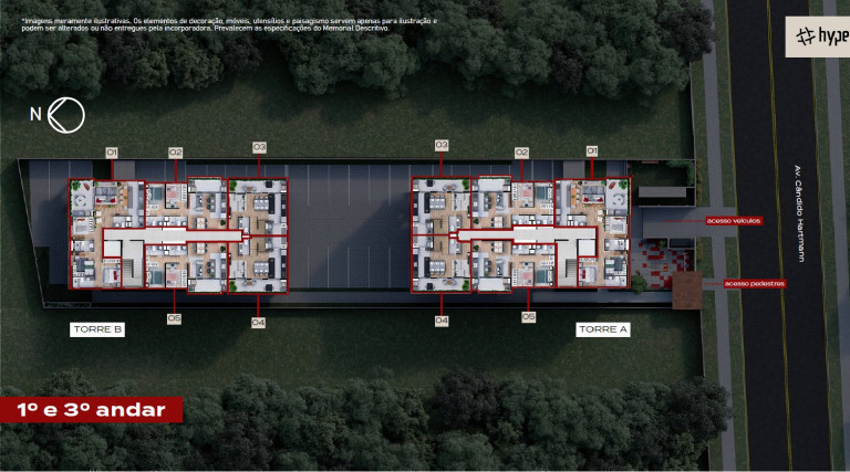 Imagem Apartamento com 3 Quartos à Venda, 86 m²em Santa Felicidade - Curitiba