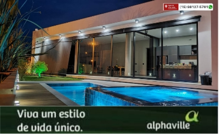 Casa de Condomínio com 3 Quartos à Venda, 274 m² em Alphaville Nova Esplanada - Votorantim