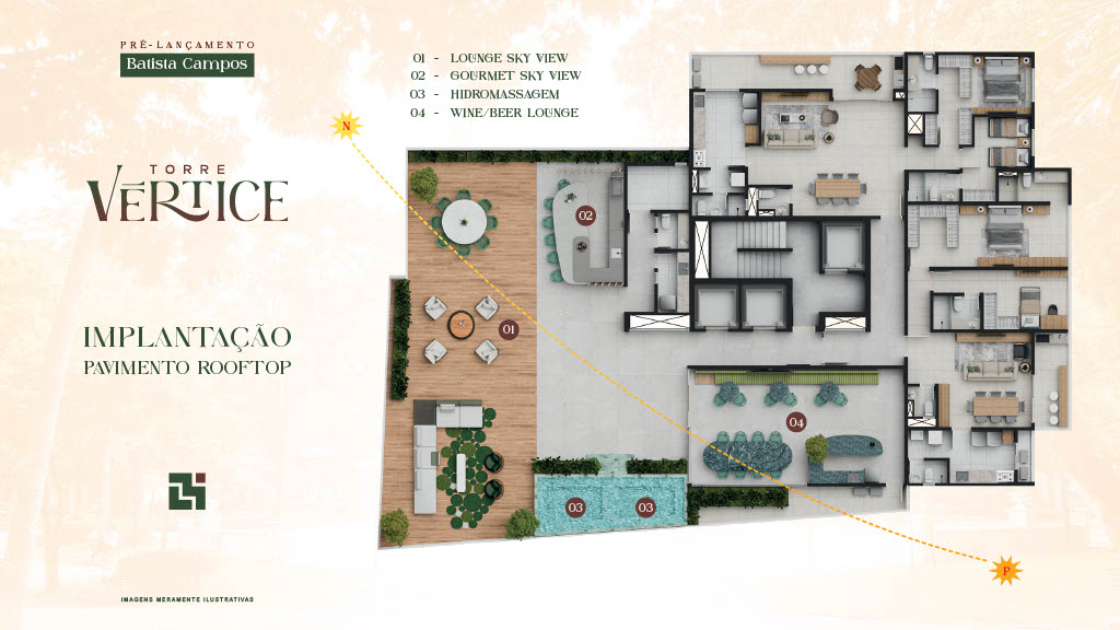 Imagem Apartamento com 1 Quarto à Venda, 46 m²em Batista Campos - Belém Imagem Apartamento com 1 Quarto à Venda, 46 m²em Batista Campos - Belém